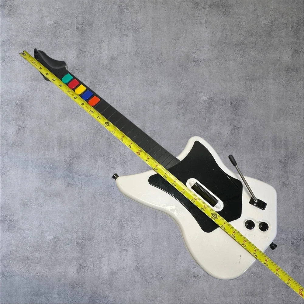 RedOctane Guitar Hero Wireless Guitar PS2 White Untested 95025